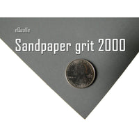 2000 Grit Sandpaper Sheets – 50 Pack, 9x11 in, Wet or Dry Use eQualle Sandpaper