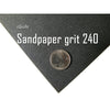 240 Grit Sandpaper Sheets – 50 Pack, 9x11 in, Wet or Dry Use eQualle Sandpaper