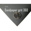 360 Grit Sandpaper Sheets – 50 Pack, 9x11 in, Wet or Dry Use eQualle Sandpaper