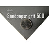 500 Grit Sandpaper Sheets – 10 Pack, 9x11 in, Wet or Dry Use eQualle Sandpaper