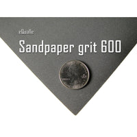 600 Grit Sandpaper Sheets – 100 Pack, 9x11 in, Wet or Dry Use eQualle Sandpaper