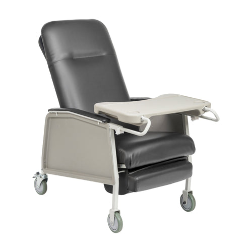 3 Position Geri Chair Recliner, Charcoal RIO Medical Supplies