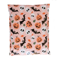 Halloween Pumpkin Poly Mailers Size 10x13 Colorful Shipping Bags