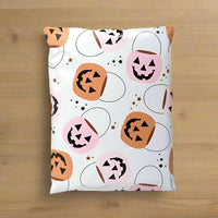 Halloween Pumpkin Poly Mailers Size 10x13 Trick or Treat Shipping Bags