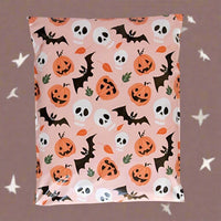 Halloween Pumpkin Poly Mailers Size 14x17 Colorful Shipping Bags