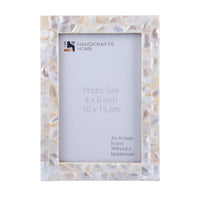 Mother of Pearl Inlay Picture Frame White 4x6 5x7 8x10