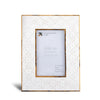 Rhythm Cycles Picture Frame White Resin Inlay 4x6 5x7 8x10