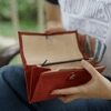 Handmade Ladies Red Wallet