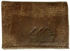 Handmade Leather Trifold Wallet
