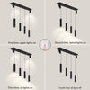 Hanging Light for Modern Kitchen Island with Adjustable Aluminum Spotlights