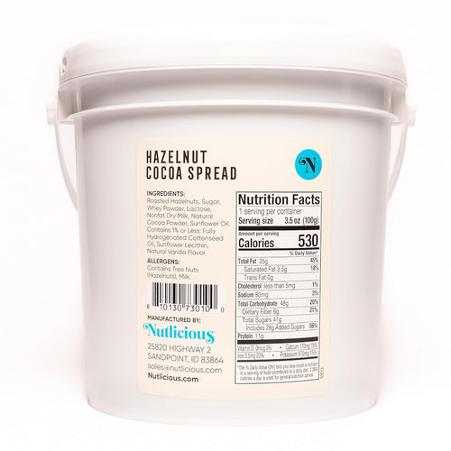 Nutlicious, Hazelnut Cocoa Spread (9 lb)
