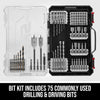 SKIL HD6280B-11 Brushless 20V Hammer Drill Kit, with 75-Pc. Drill & Drive Bit Set with Interlocking Case