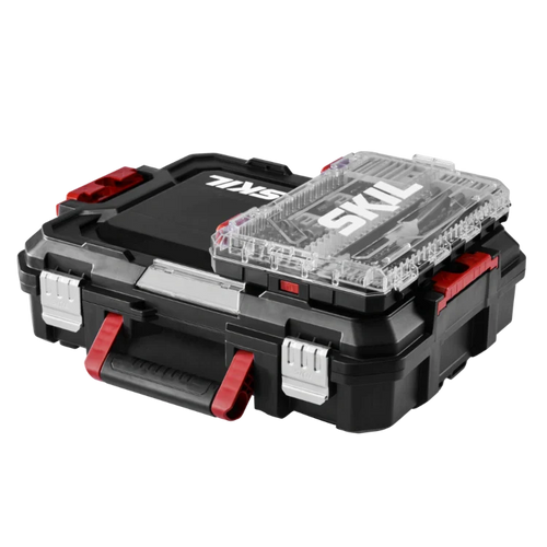 SKIL HD6280B-11 Brushless 20V Hammer Drill Kit, with 75-Pc. Drill & Drive Bit Set with Interlocking Case