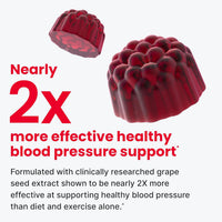 HumanN SuperBeets Heart Gummies 3-Pack – Sugar-Free Beetroot &amp; Grape Seed Extract for Heart Health, Energy &amp; Circulation – Pomegranate Berry Flavor, 60 Gummies Each