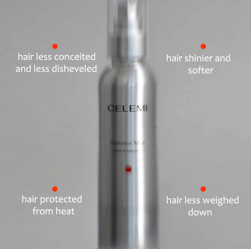 Protective heat spray Defense Mist Celemi Cosmetics LLC