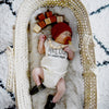 Hello I'm New Here Organic Baby Bodysuit