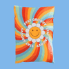 Hippie Groovy Poly Mailers Size 7.5x10.5 Shipping Bags