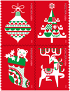 Holiday Delights Forever Postage Stamps – 20 or 100 Stamps