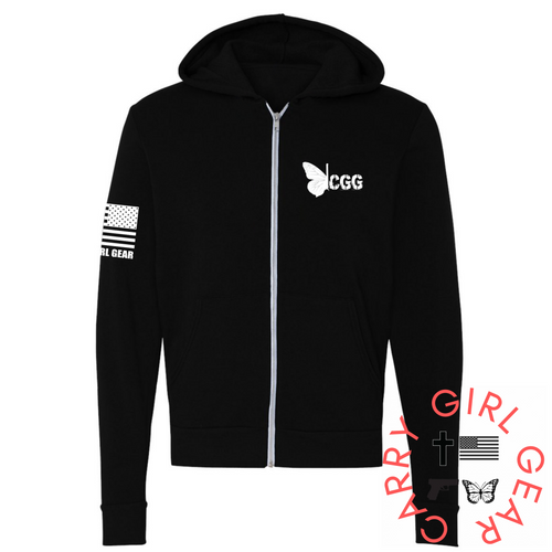 HOLY SPIRIT Zippered Hoodie