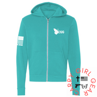 HOLY SPIRIT Zippered Hoodie