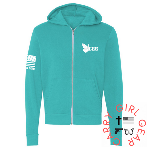 HOLY SPIRIT Zippered Hoodie