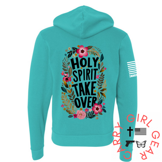 HOLY SPIRIT Zippered Hoodie