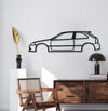 Civic EK Metal Car Wall Art - MT0901
