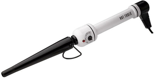 Hot Tools Professional Nano Ceramic Tapered Curling Iron, 3/8"–3/4"