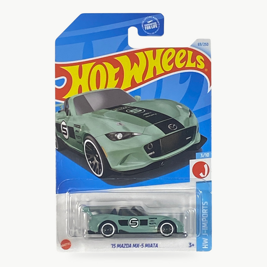 Hot Wheels '15 Mazda MX-5 Miata | J-Imports Series 3/10