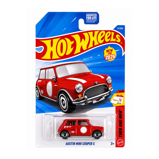 Hot Wheels Austin Mini Cooper S | Then and Now Series 1/10