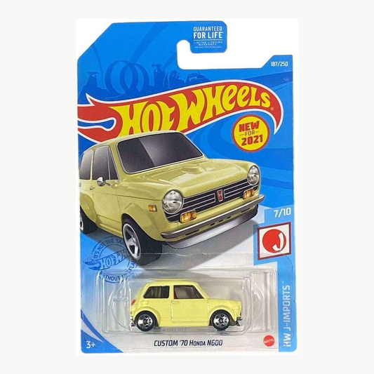 Hot Wheels Custom '70 Honda N600 | J-Imports Series 7/10