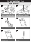 The Takedown Tool ™ - The only tool needed (AR-TT ™)