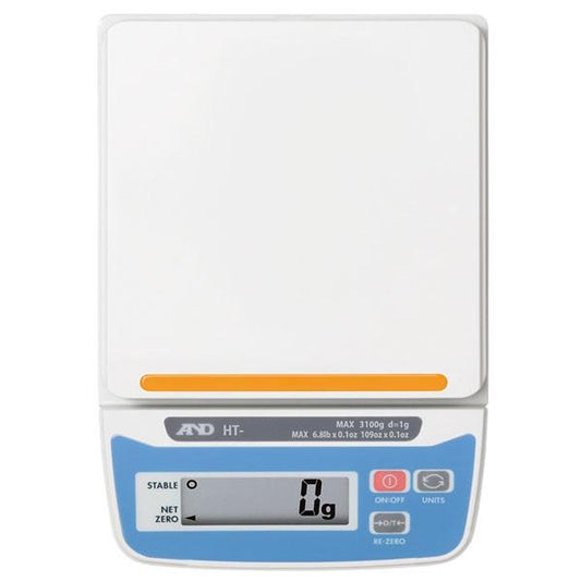 A&D Weighing HT-3000 HT Series Compact Scale, 3100 g x 1 g
