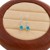 Moissanite Earrings 925 Sterling Silver White Gold Plated Hypoallergenic Studs