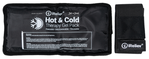 Premium Reusable Hot and Cold Therapy Gel Pack with Securement Straps