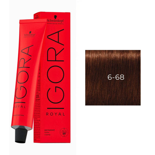 Schwarzkopf Igora Royal Colorist's Color Creme Tube 6-68 Dark 
Auburn Blonde