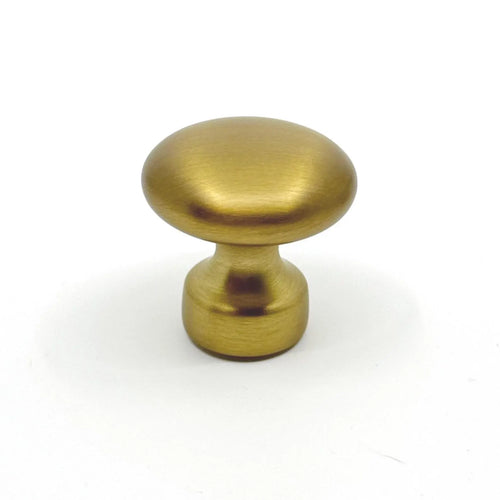 Dark Brushed Gold "Baron" Cup Pull and Knobs Euro • Knobs