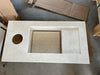 Custom Marble Sink Light Pearl (NS-049)