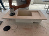 Custom Marble Sink Light Pearl (NS-049)
