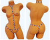 Cutout American Flag Harness Body Suit Lingerie