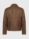 Handmade Belted Biker Jacket