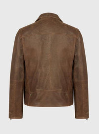 Handmade Belted Biker Jacket
