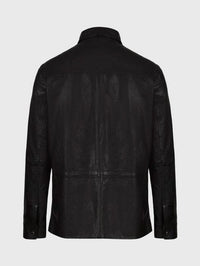 Handmade  Lionelo leather shirt jacket