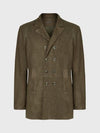 Handmade Cut-Away Double Breasted Coat