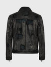Handmade Sheep Skin Slim Fit Moto Jacket