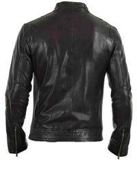 Handmade Arthur Classic Moto Leather Jacket