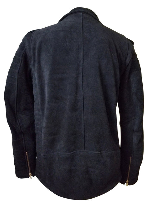 Handmade  Schmitt's Biker Style Suede Leather Jacket