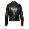 Handmade Classic Biker Style Jacket With Epauletts