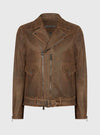Handmade Belted Biker Jacket