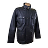 Handmade  Mosley's Leather Jacket With Collar Belt